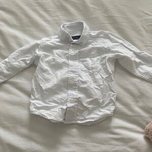 The Children's Place White Button-Down Shirt for Kids